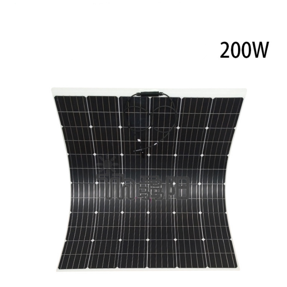 200w flexible solar panel for boat car best quality thin curve solar panel cover 