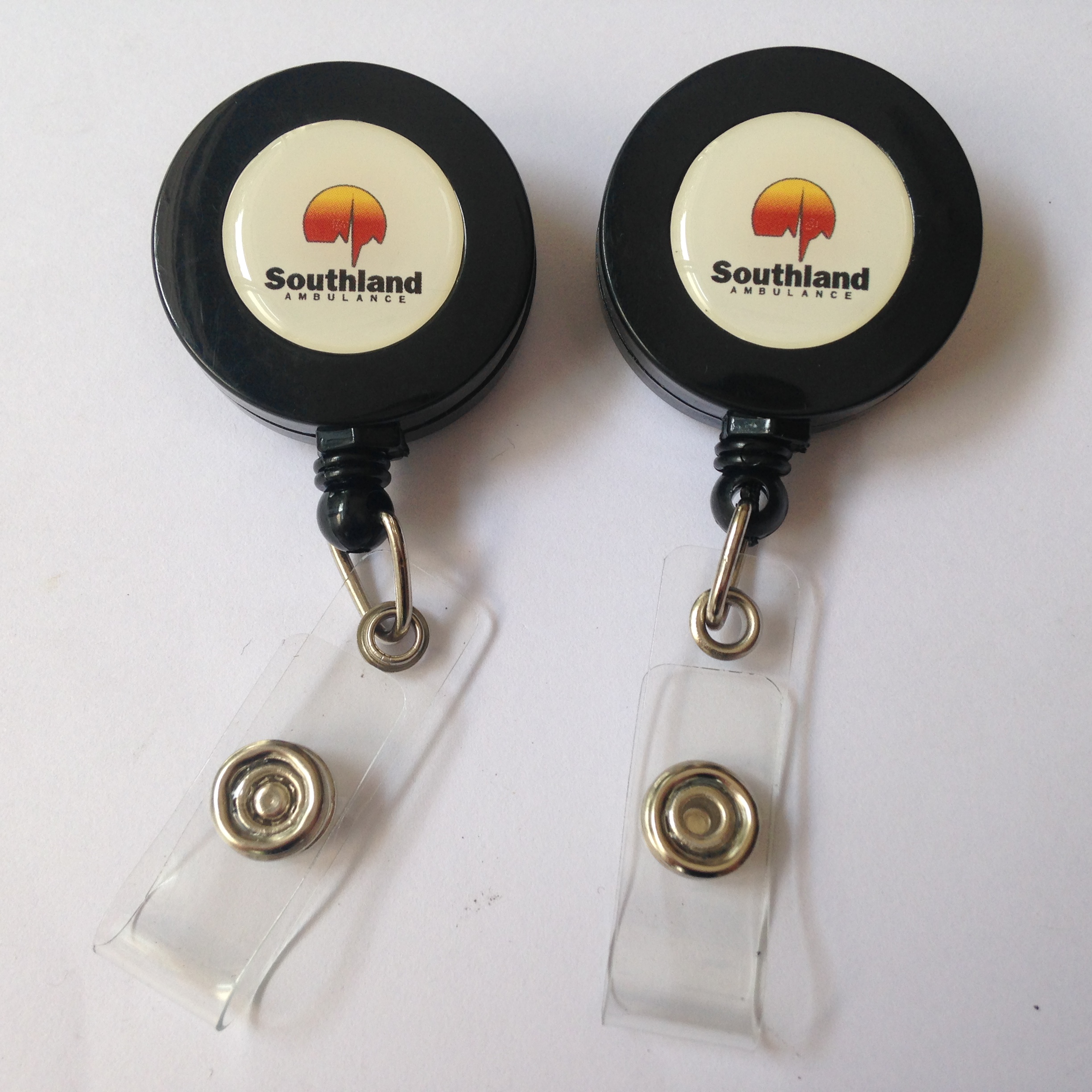 32MM Round ABS Retractable badge holder