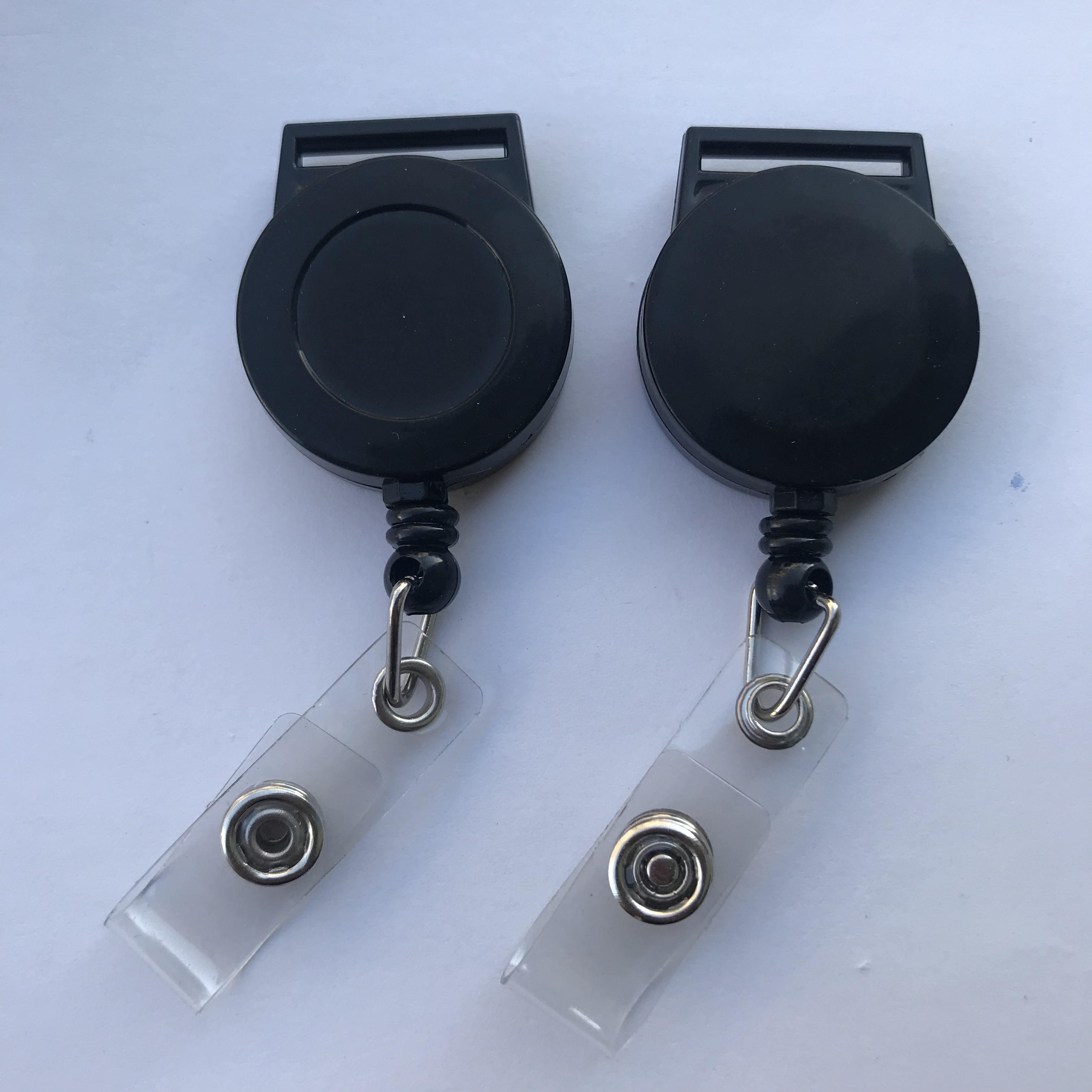 32 mm Round ABS Retractable badge holder for 20 mm width lanyard