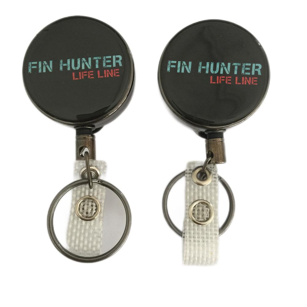 Hot Sell In Amazon Heavy Duty Retractable Badge Holder Reel ID Badge Holder with Belt Clip Key Ring custom logo design 