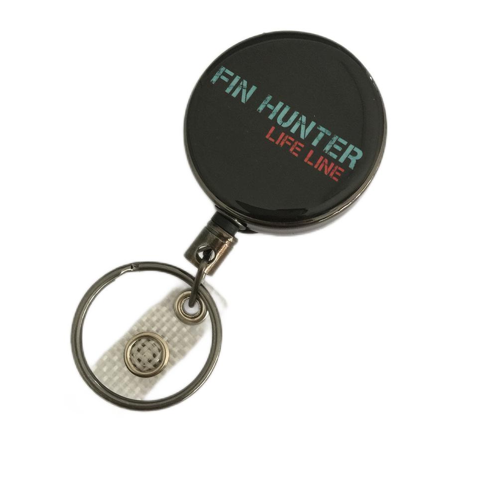 Hot Sell In Amazon Heavy Duty Retractable Badge Holder Reel ID Badge Holder with Belt Clip Key Ring custom logo design 