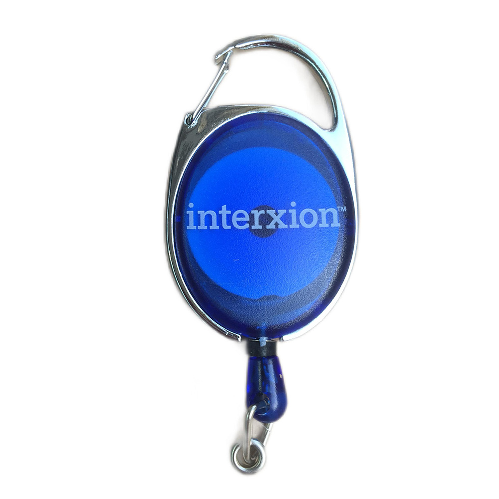 Ellipse Retractable Pull Key Ring Id Badge Lanyard Name Tag Card Holder Recoil Reel Belt Clip Metal Housing Plastic Covers  