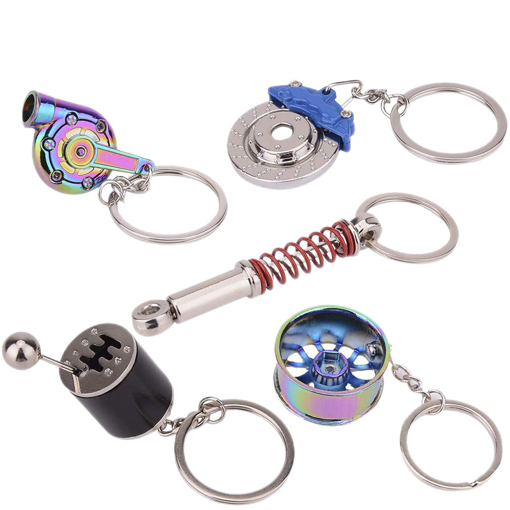  Car-styling Car Tuning Parts Key Chain Shock Absorber Nos Keychain New arrival Key Rings 
