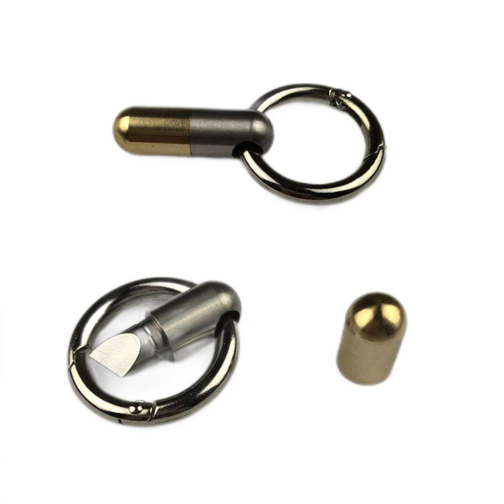 Cutting Tool Stainless Steel Portable Mini Tool Key Ring Pendant Tool Capsule Cutter Tiny Cutting 