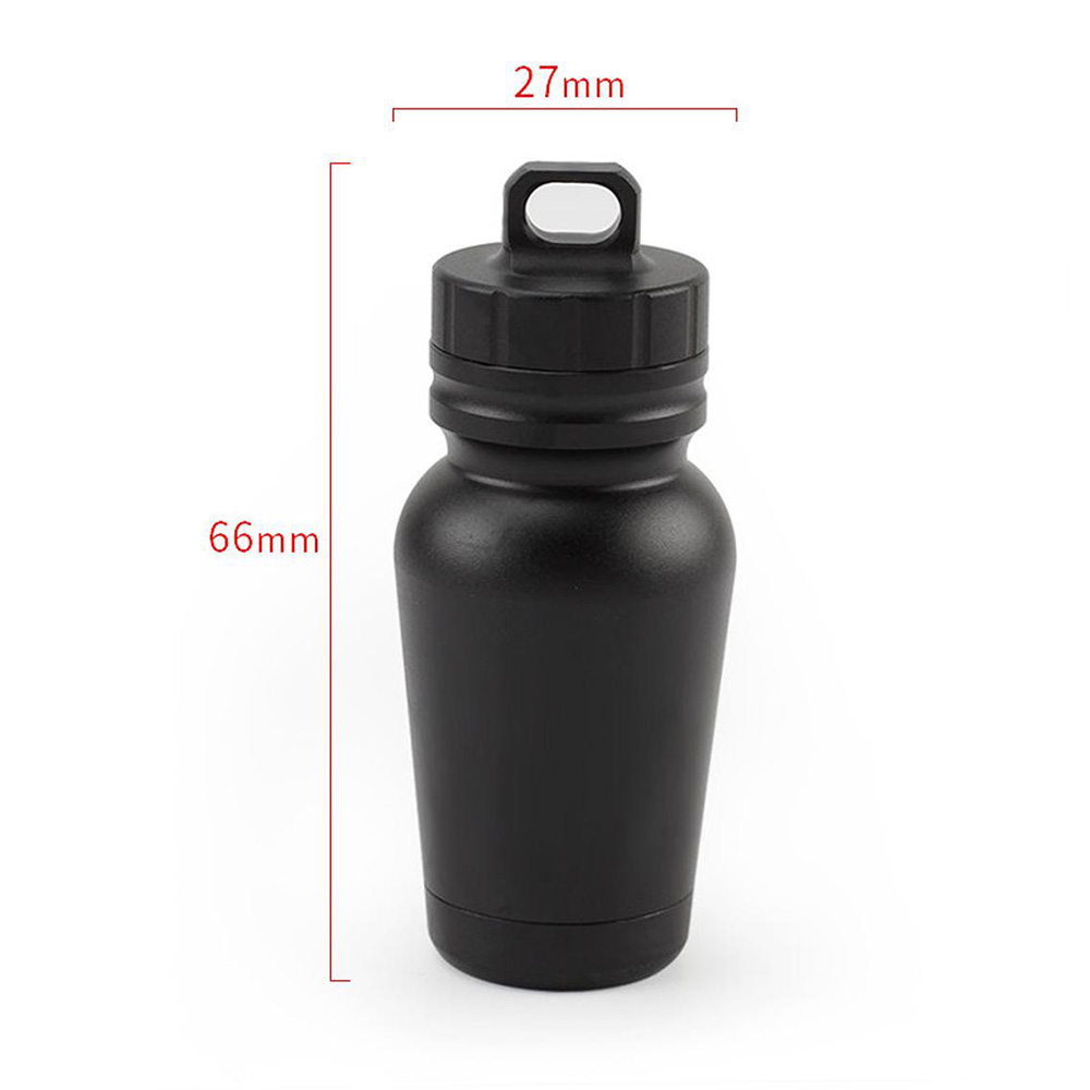 High Quality Waterproof Container Metal Pill Container Custom Aluminum Pill Holder Container 