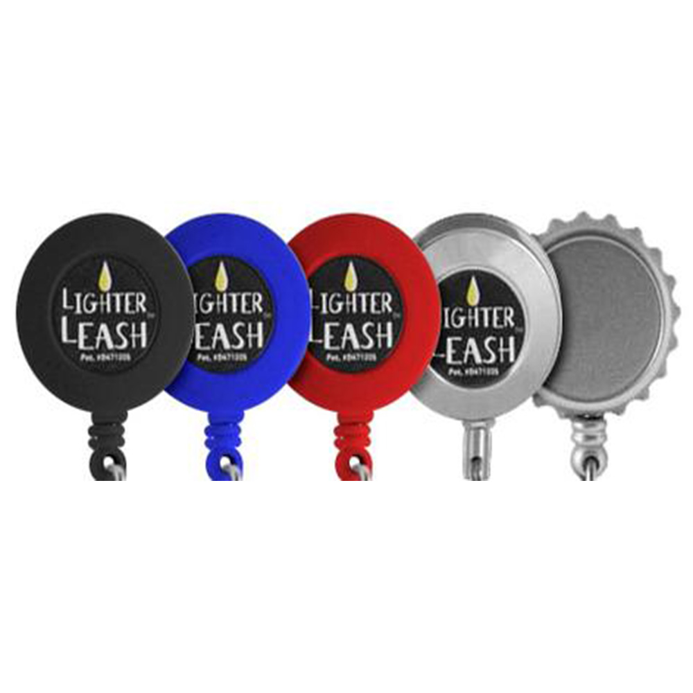  Lighter Retractable Badge Holders Carabiner Badge Reels with Leash 