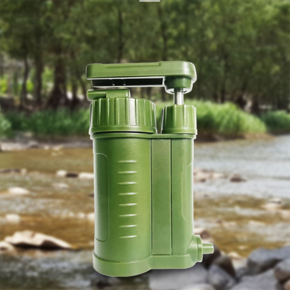 Personal Water Filter for Hiking, Camping, Travel and Emergency Preparedness